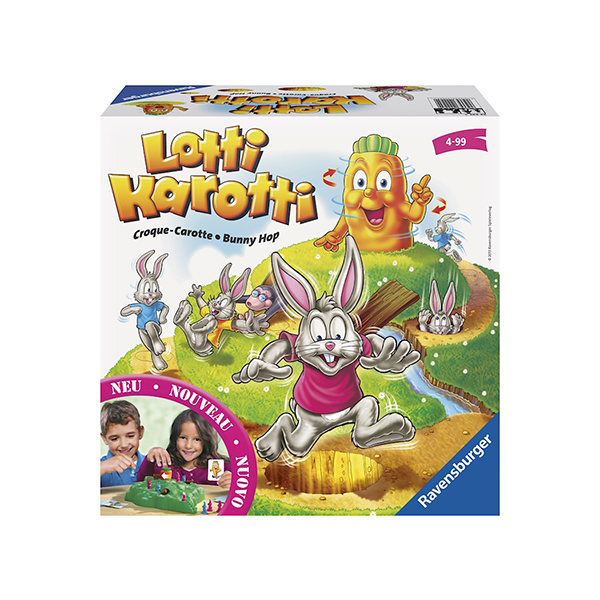 Ravensburger Gioco Tascabile Lotti Karotti - Bunny Hop, La Corsa dei  Conigli (IN TEDESCO) - Playpolis